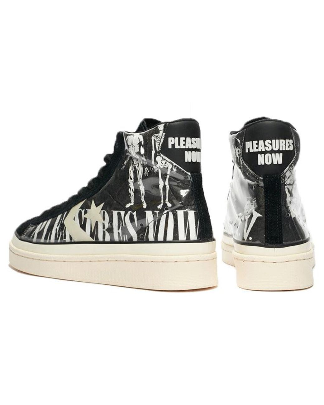 Converse Black Pleasures X Pro Leather 'Pleasures Now' for men