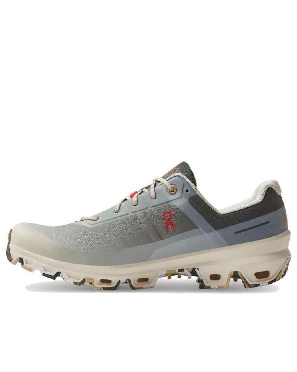 On Shoes Gray X Loewe Cloudventure 'Gradient Khaki' for men