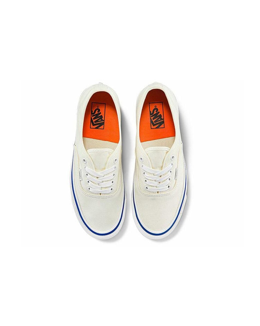 Vans White Authentic 44 Deck Dx Retro Casual Skateboarding Shoes for men