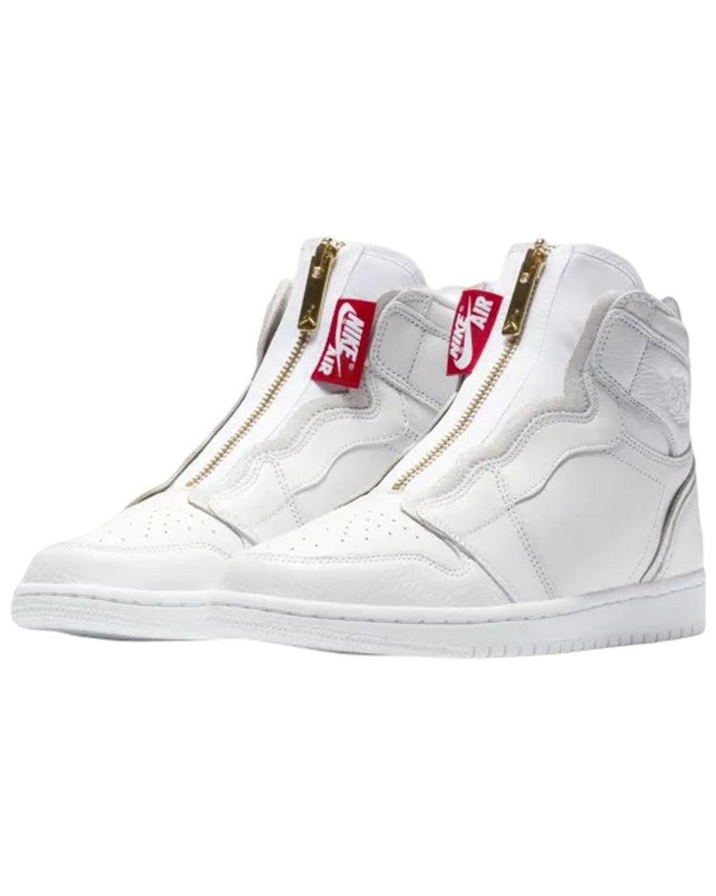 Nike White (Wmns) 1 Retro High Zip