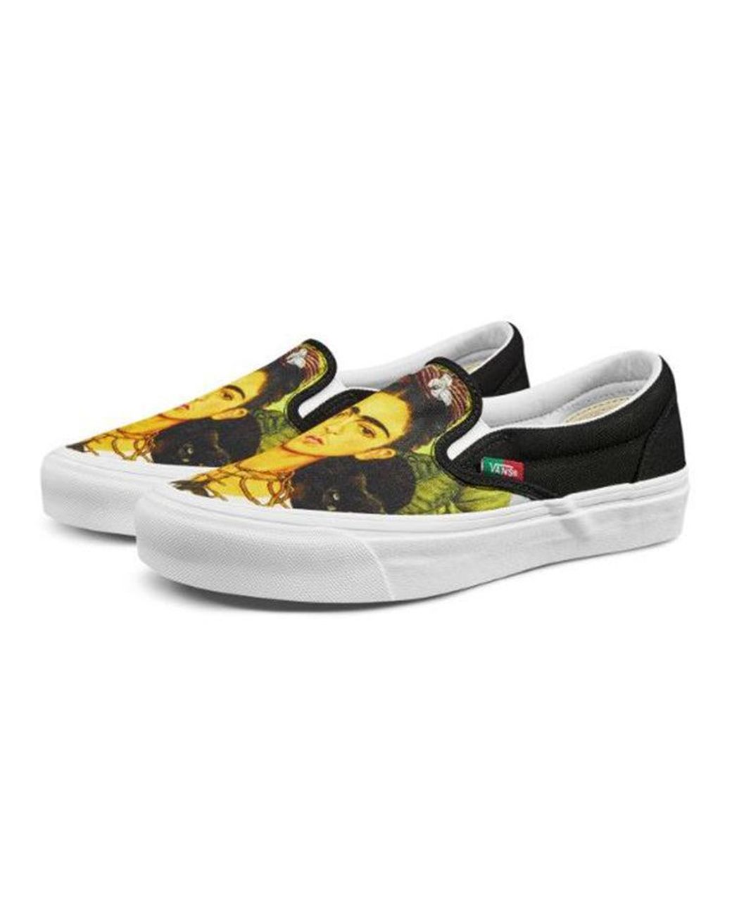 Vans Black Frida Kahlo X Og Slip-On Lx 'Self-Portrait' for men