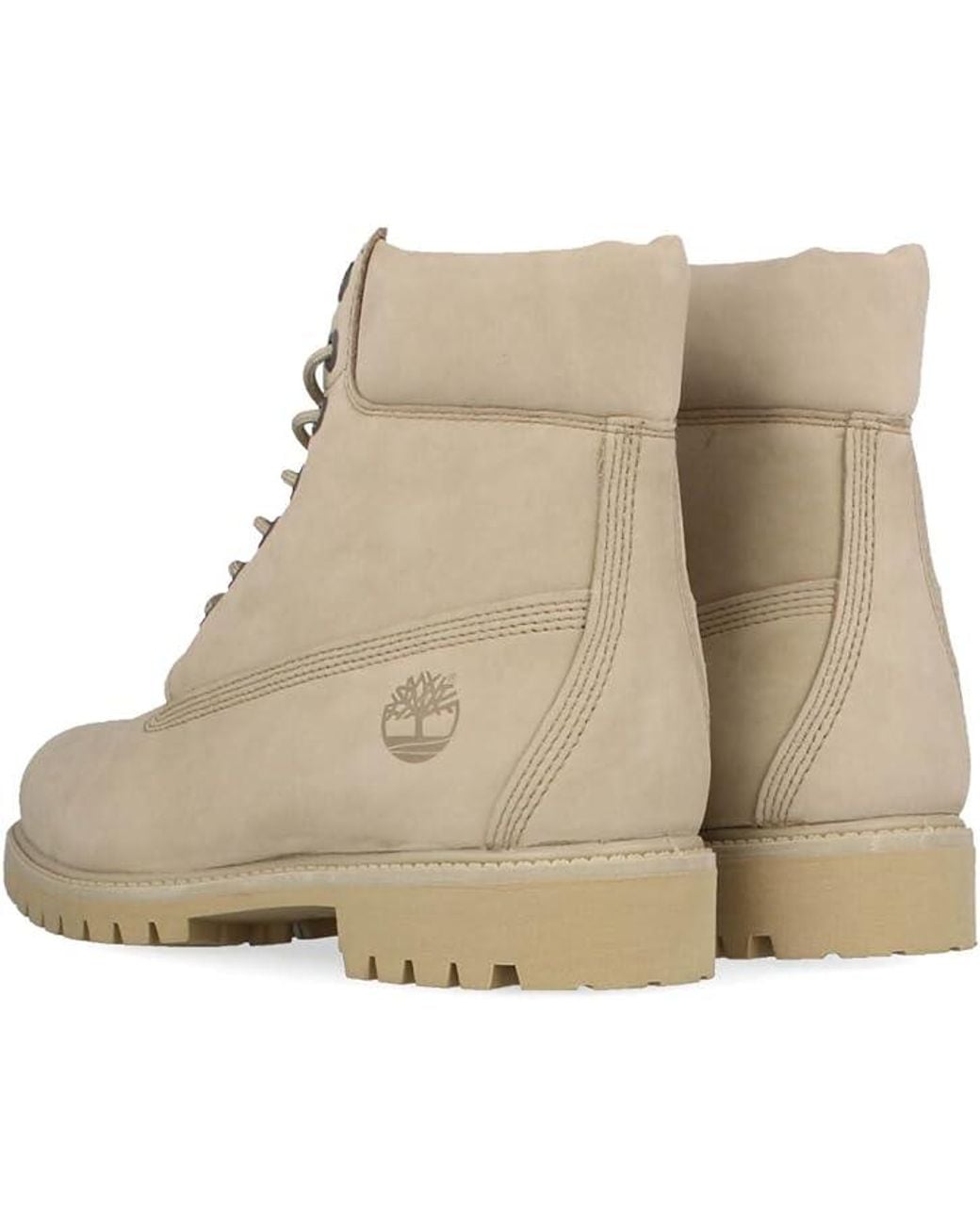 Timberland Natural Premium Waterproof Boots 'Light Nubuck' for men
