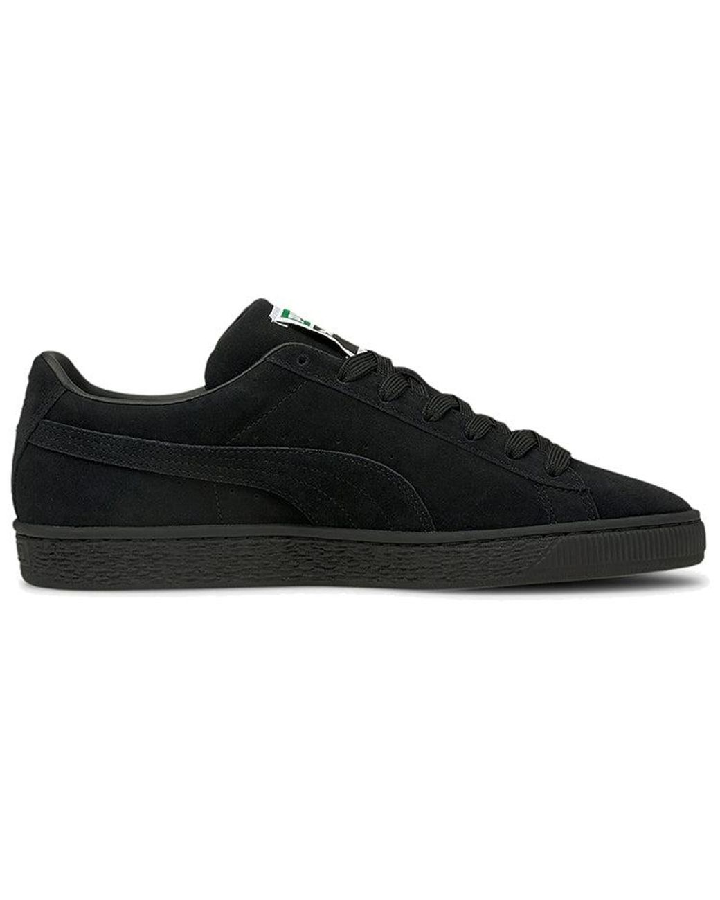 PUMA Black Suede Classic 21 for men