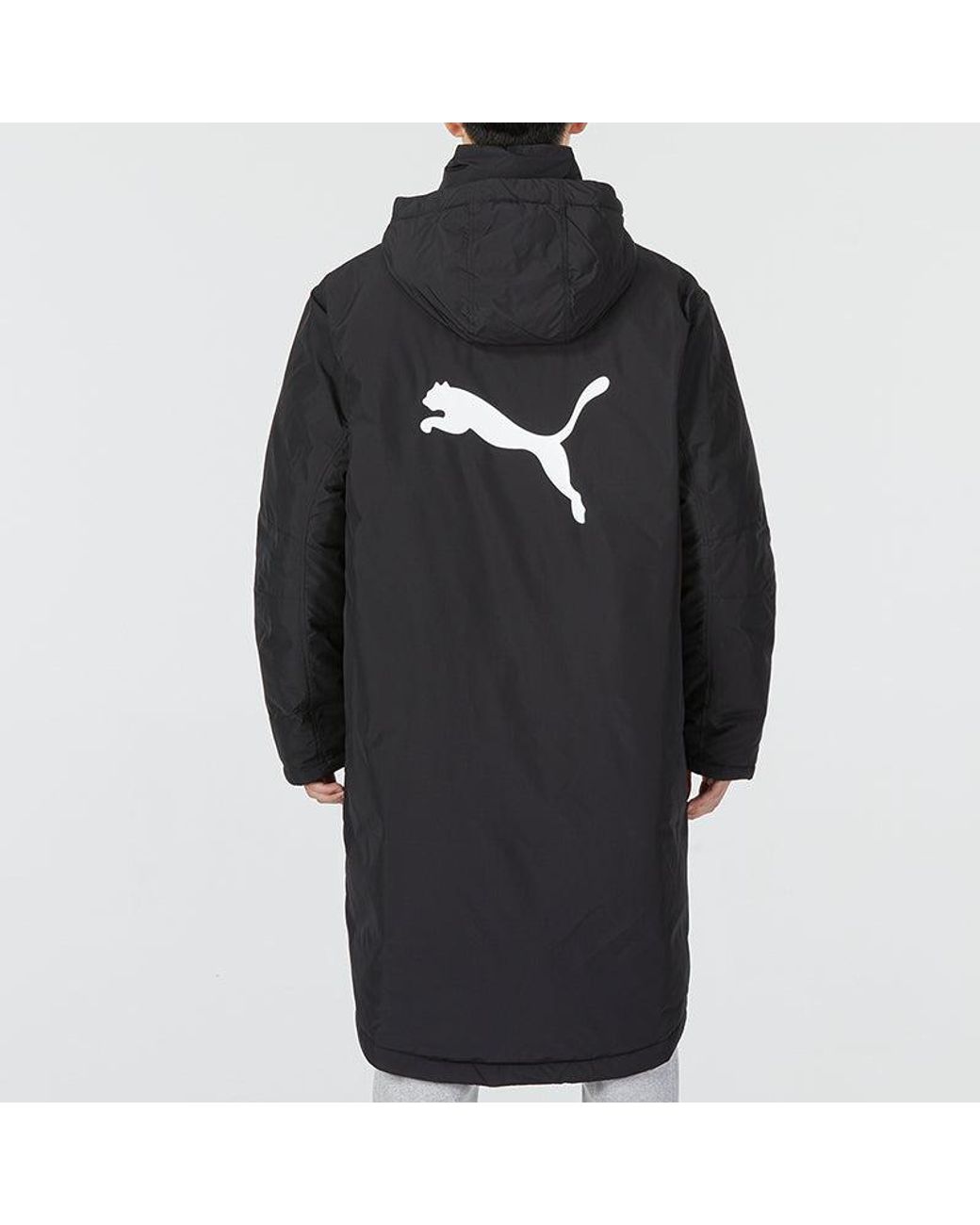 PUMA Black Padded Down Jacket for men