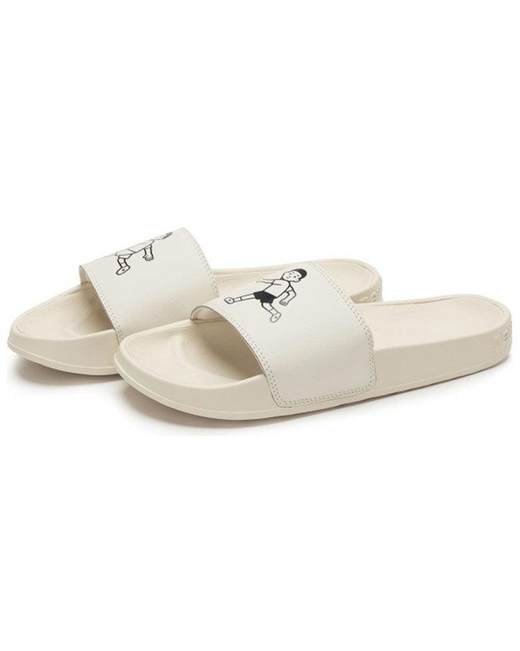 New Balance White (Wmns) X Noritake Slippers