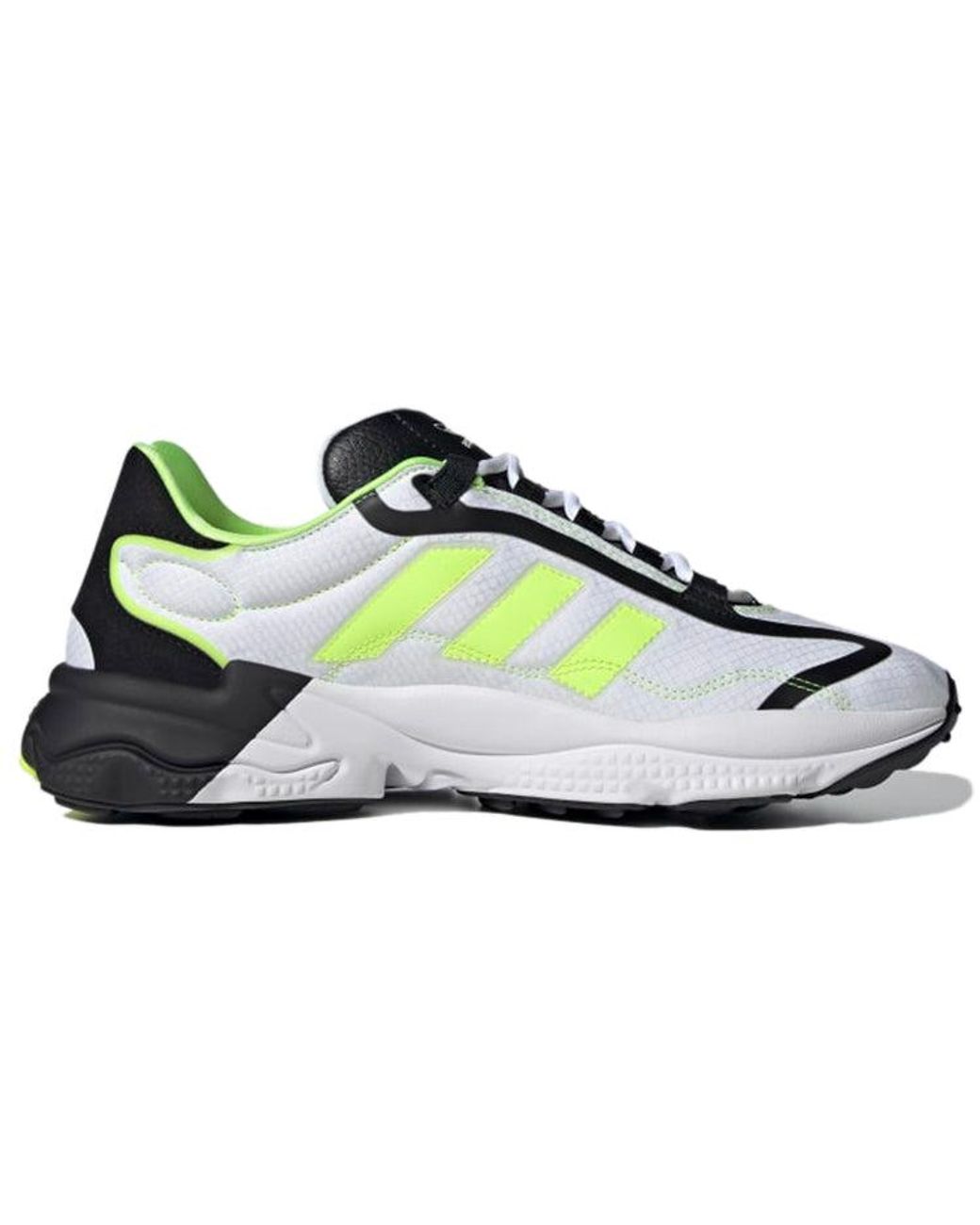 adidas Originals Adidas Ozweego Pure 'white Solar Yellow' in Blue for Men |  Lyst
