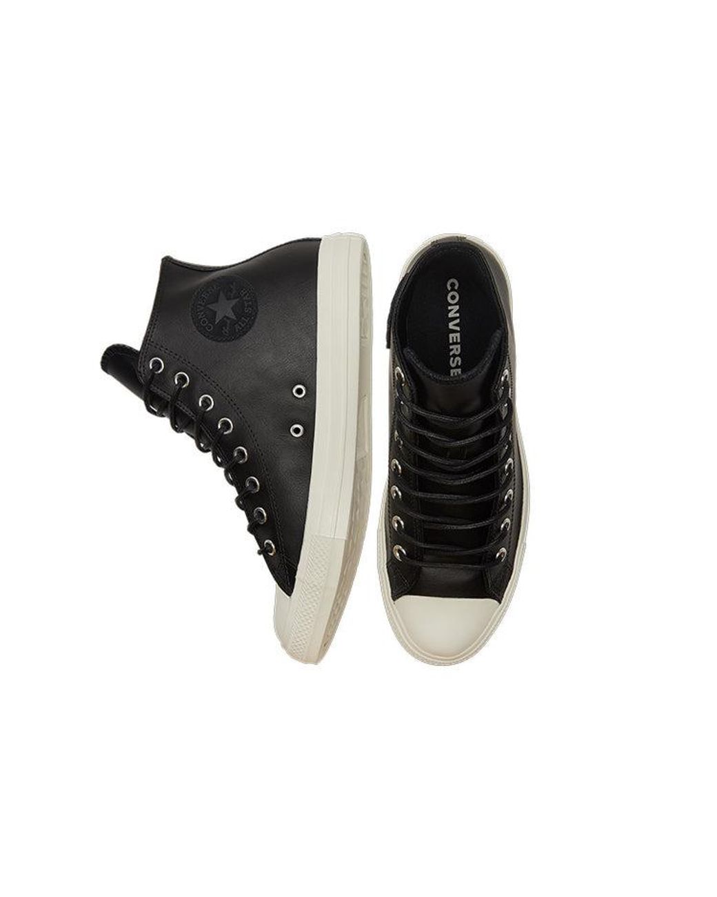 Converse Black Chuck Taylor All Star High 'Color Leather for men