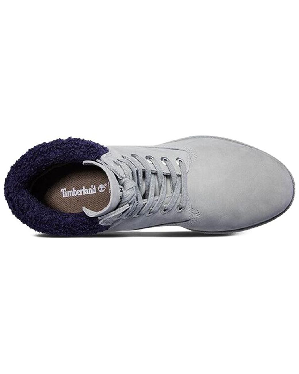 Timberland Gray Waterproof 6 Inch Double Collar Furry' for men