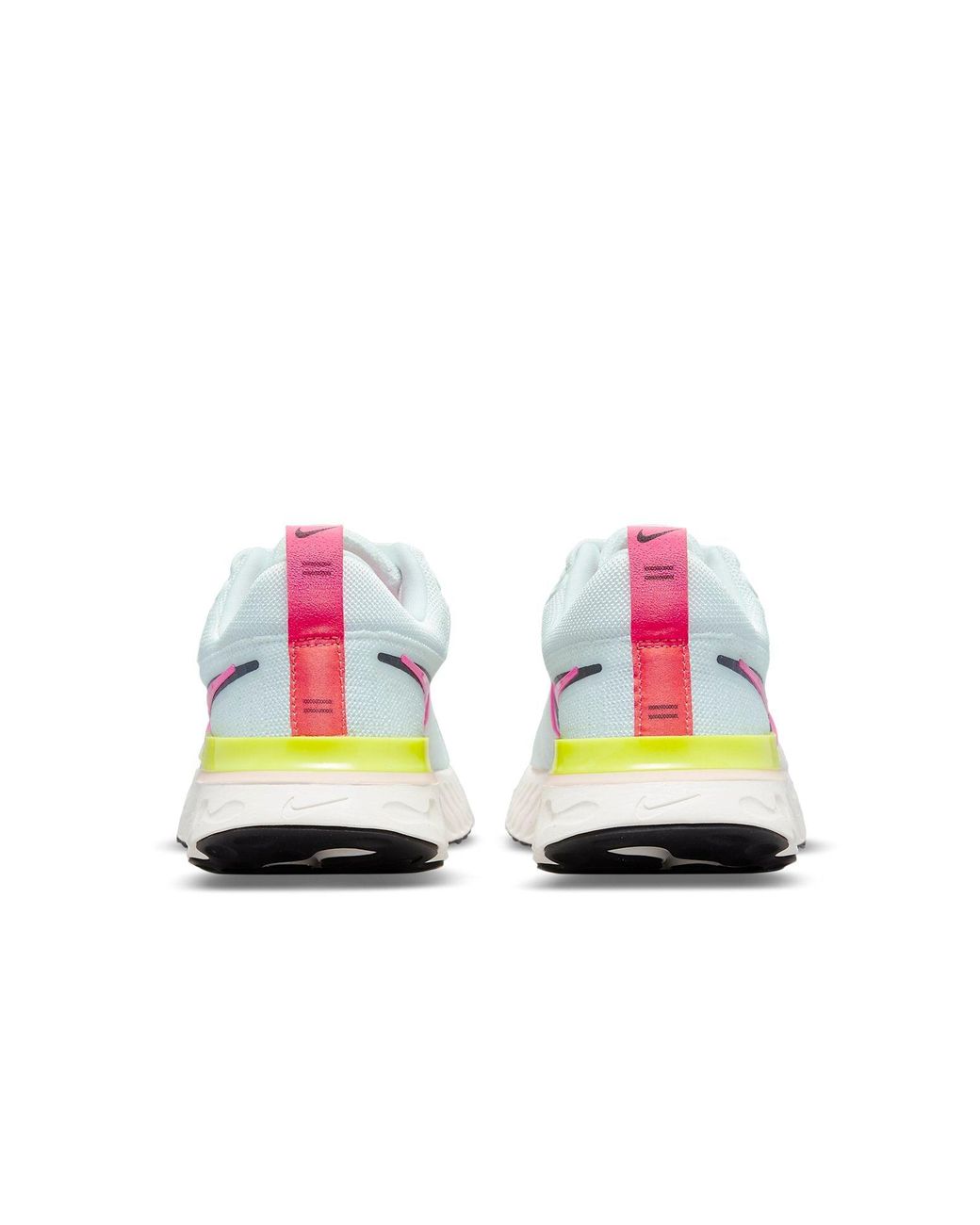 Nike White React Infinity Run Flyknit 2