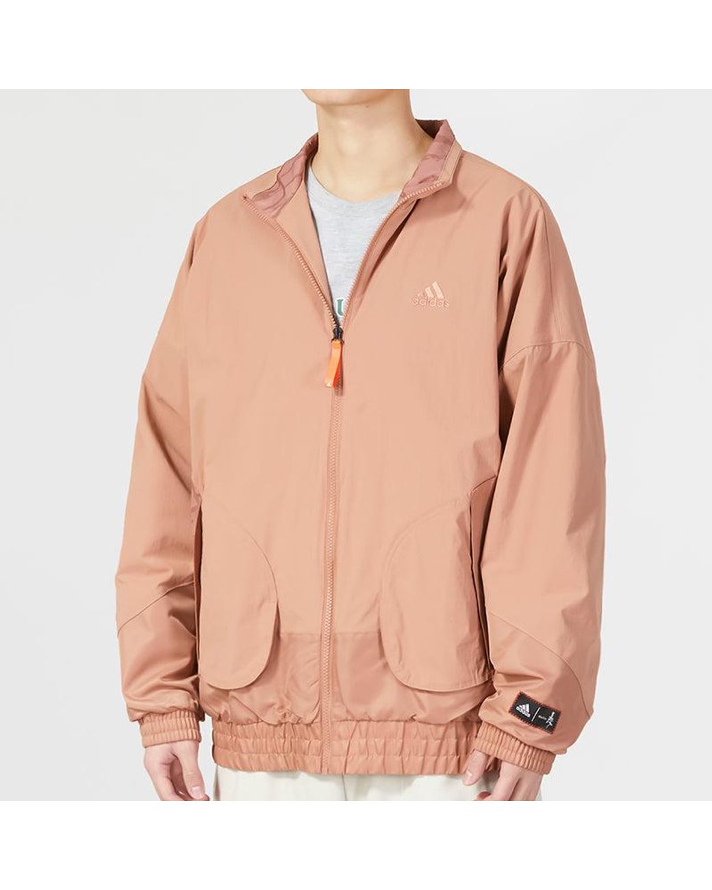 Adidas Pink Com Woven Jacket for men