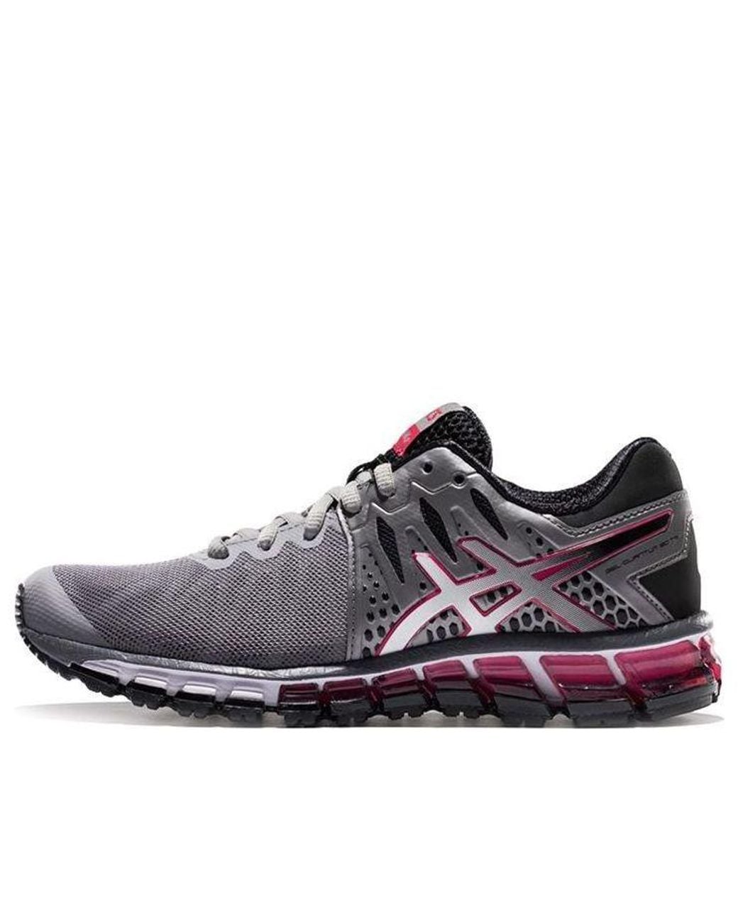 Asics Gray (Wmns) Gel-Quantum 180 Tr Running Shoes