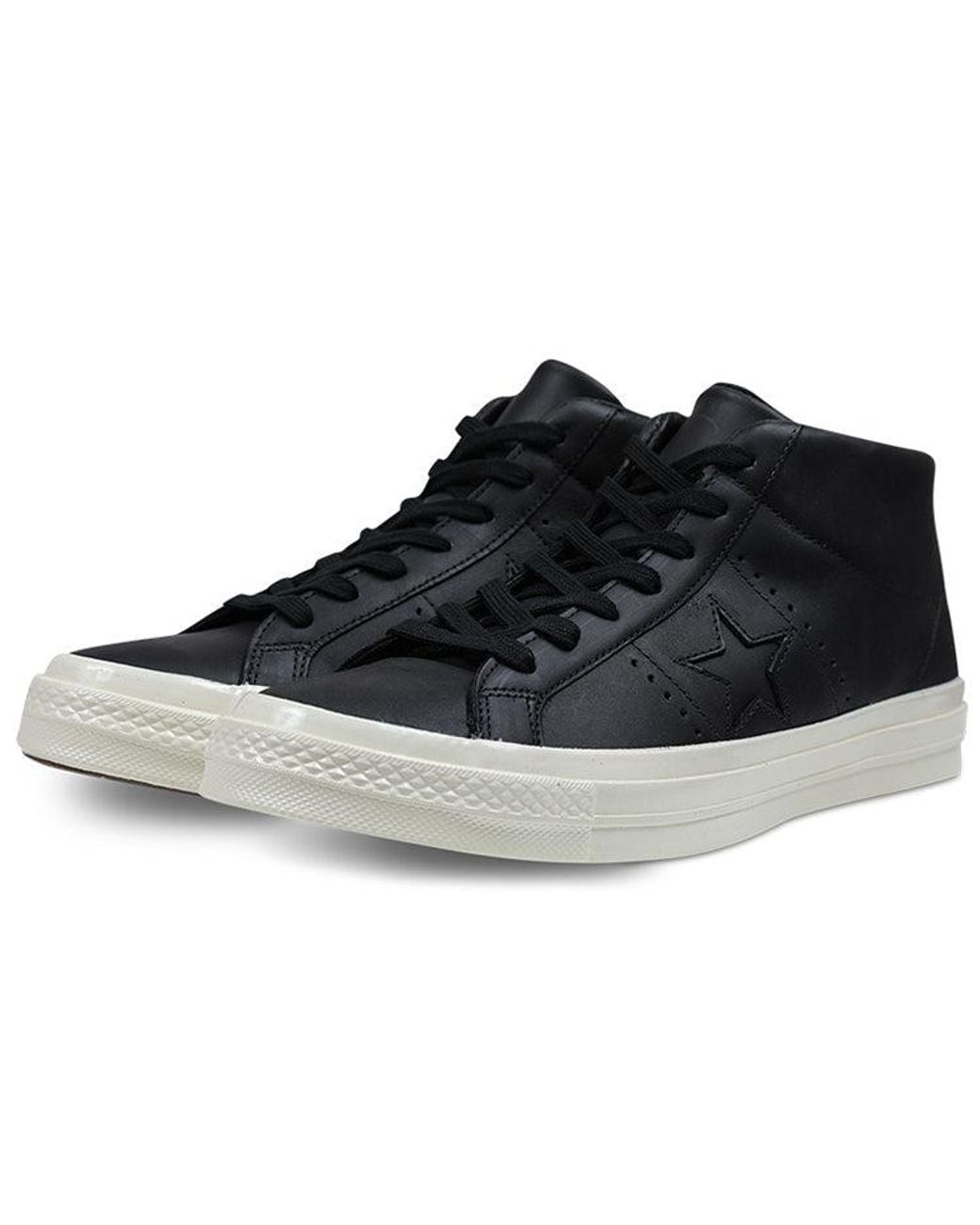Converse Blue One Star Premium Leather High for men
