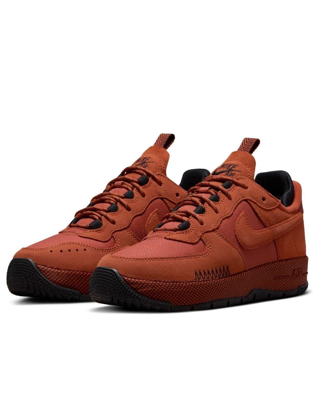 Nike Red (Wmns) Air Force 1 Wild 'Rugged'