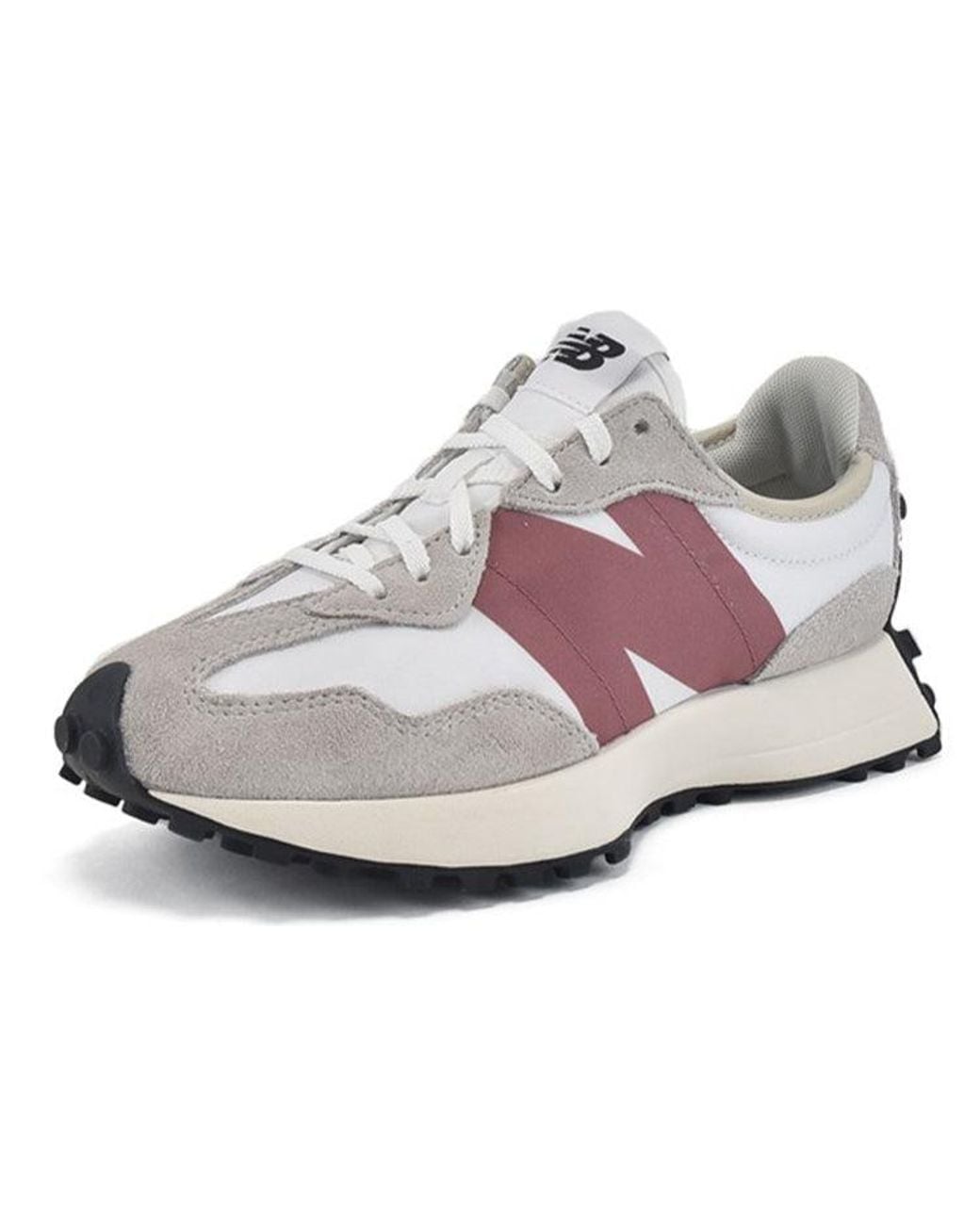 New Balance Gray (Wmns) 327 'Light Rose'