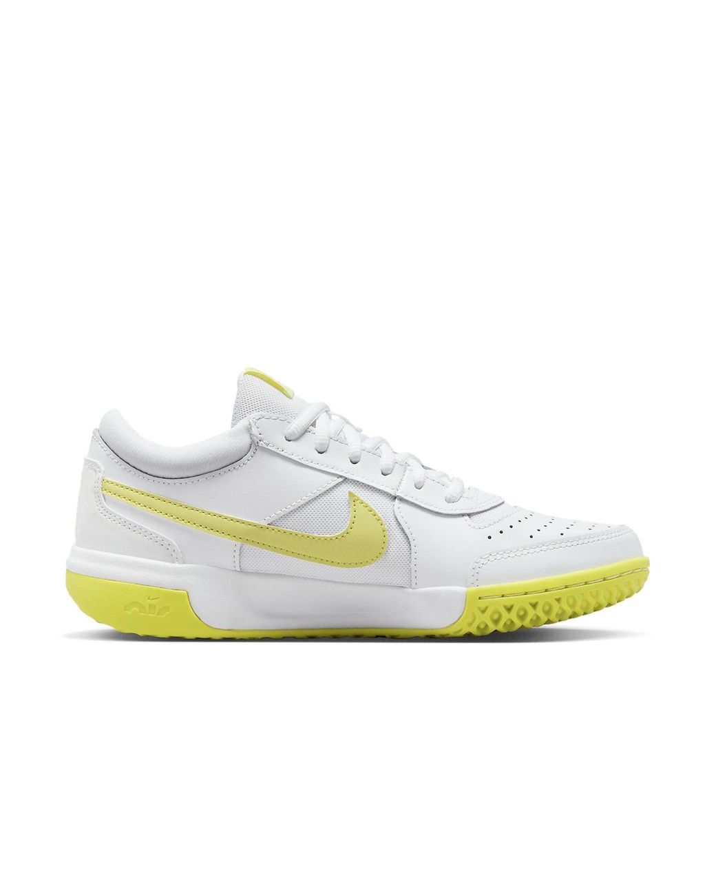 Nike White (Wmns) Court Zoom Lite 3 High Voltage'