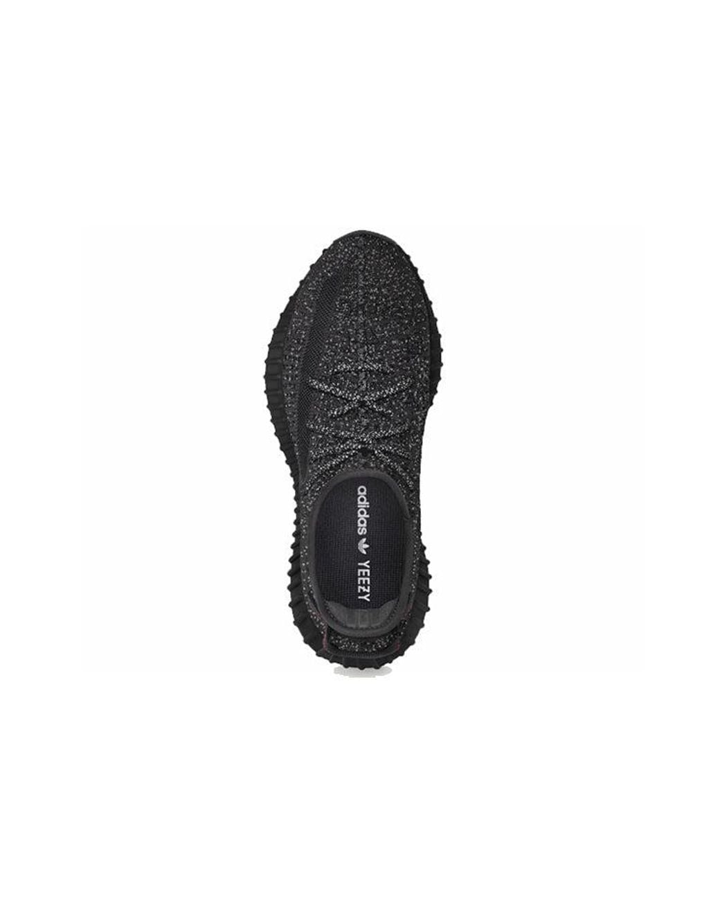Adidas Black Yeezy Boost 350 V2 Reflective' for men