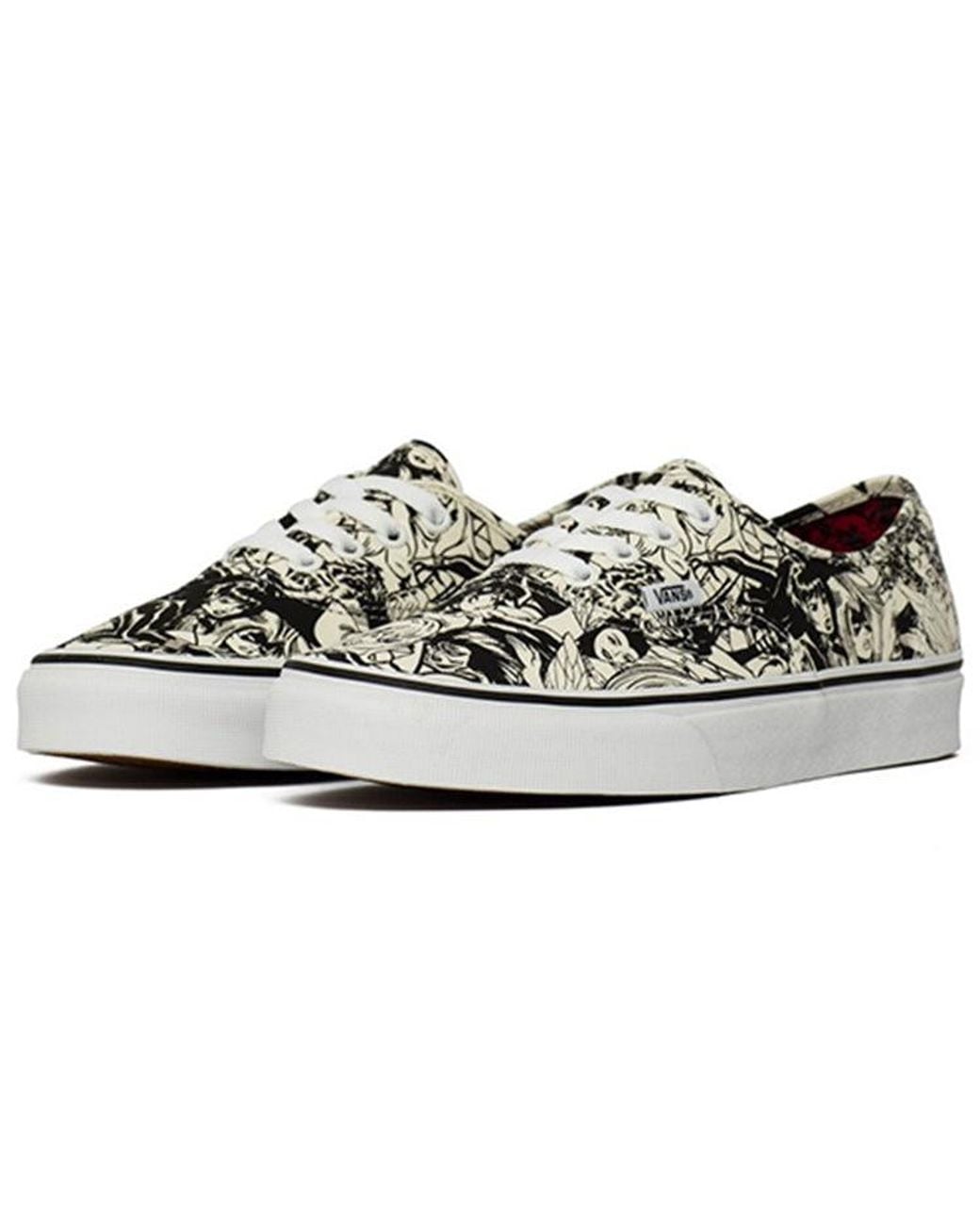 Vans White Marvel X Authentic 'Marvel for men