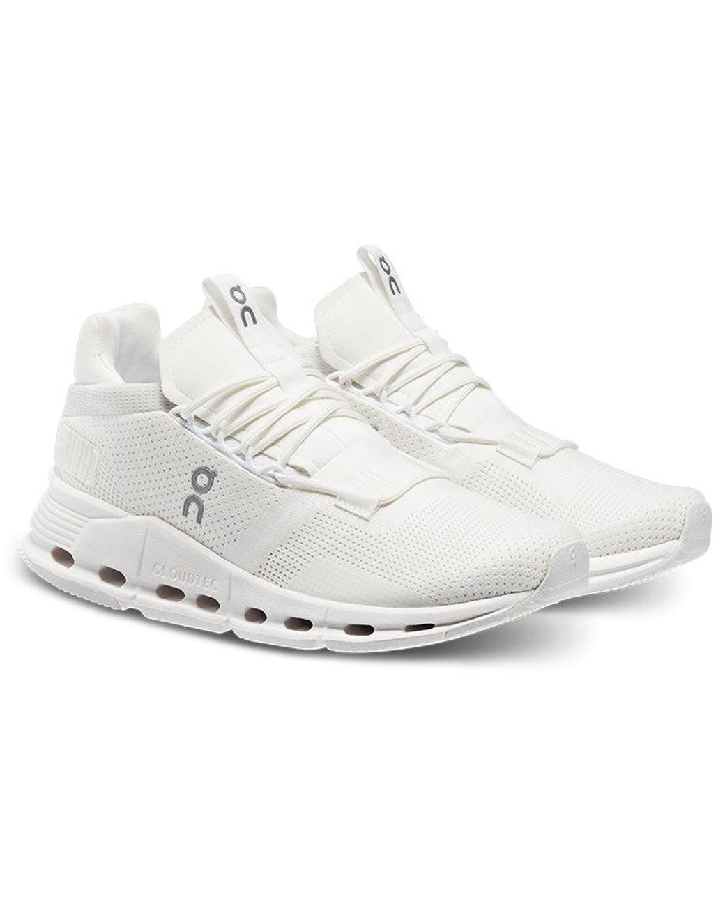 On Shoes White (Wmns) Cloudnova 'Undyed'