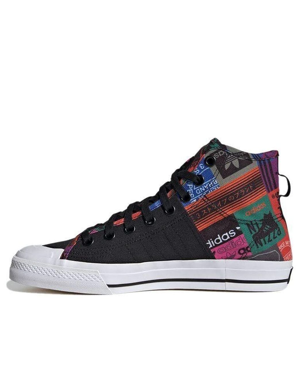 Adidas Blue Nizza Hi Rf for men