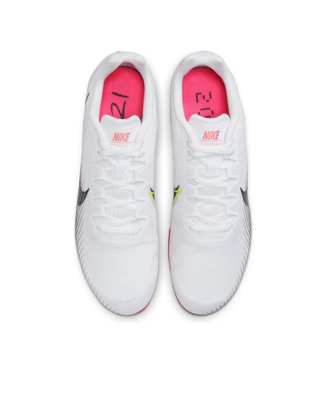 Nike White Air Zoom Rival M 9 Spikes for men