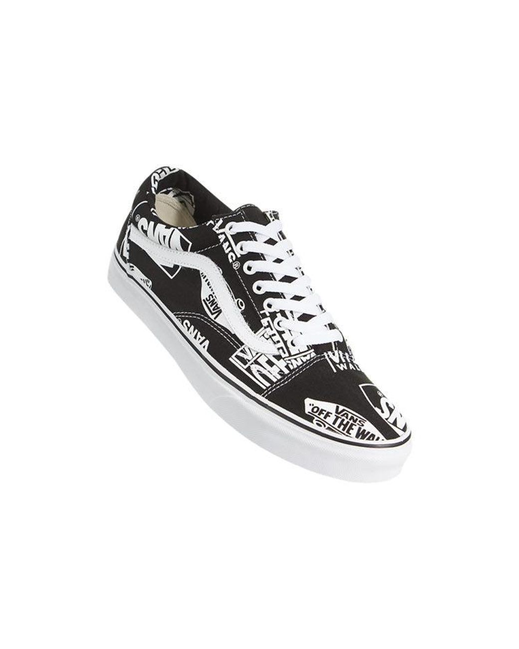 Vans Black Old Skool 'Logo Mix' for men