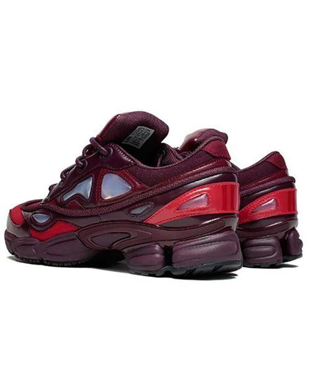Adidas Red Raf Simons X Ozweego 3 'Burgundy' for men