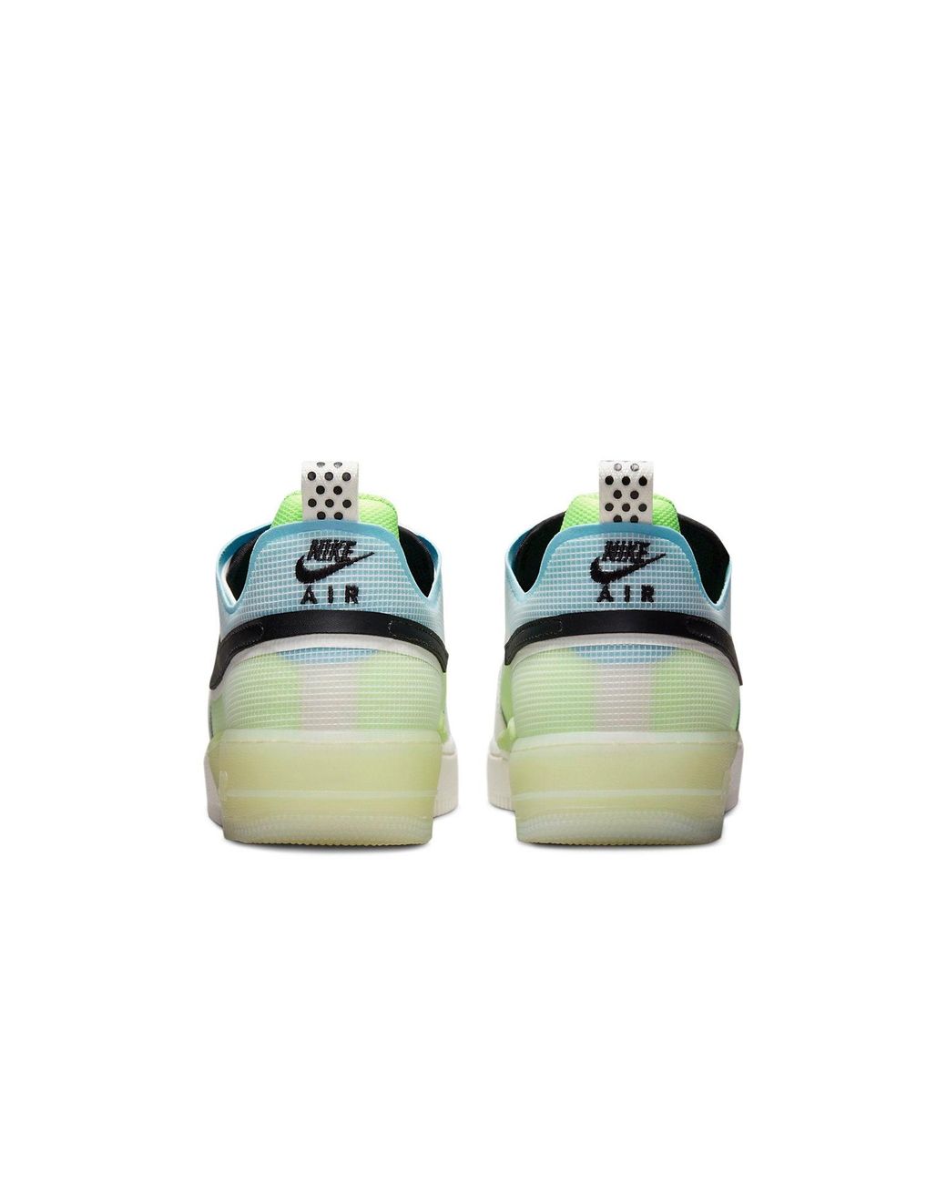 Nike Blue Air Force 1 React 'Sail Barely Volt' for men