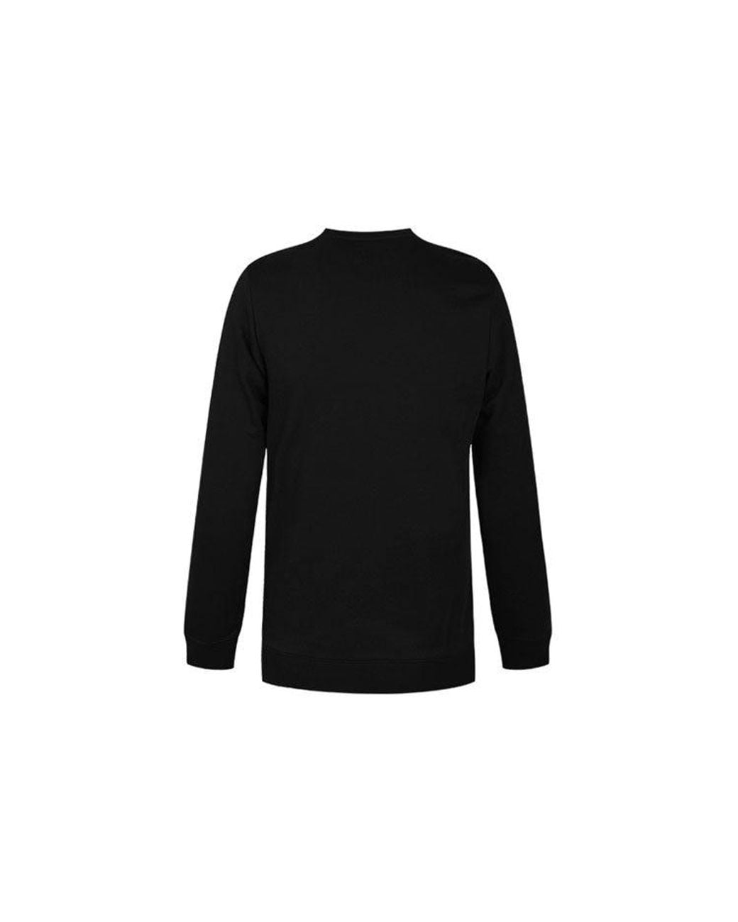 Adidas Black C90 Brd Letter Print Sports Crew Neck Sweatshirt for men