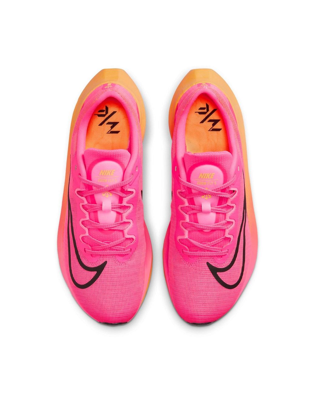 Nike Pink Zoom Fly 5 'Hyper Laser' for men