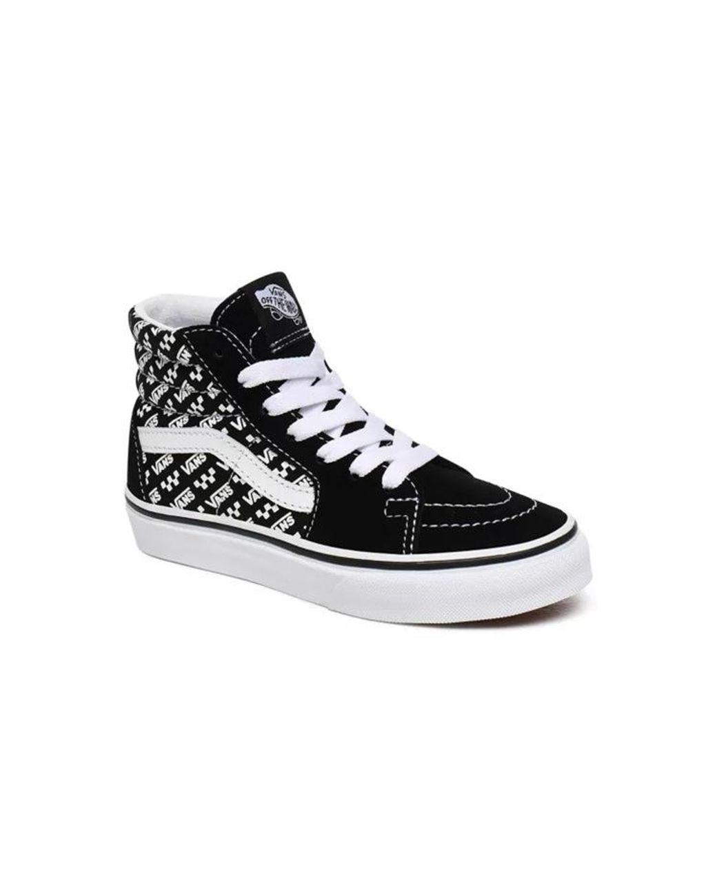 Vans Black Sk8-Hi Kids for men