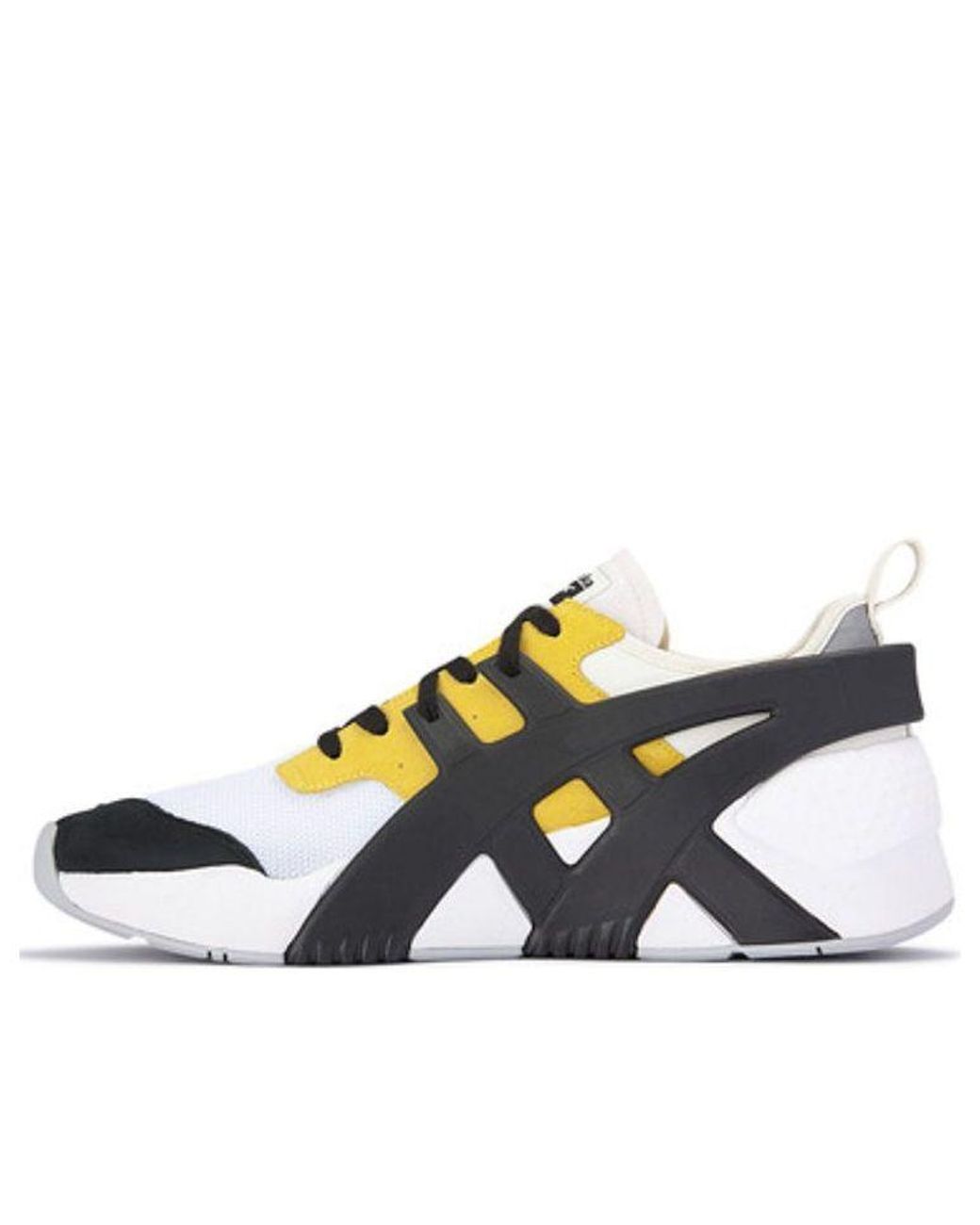 Onitsuka Tiger Big Logo Trainer 2.0 'black White Yellow' in Blue