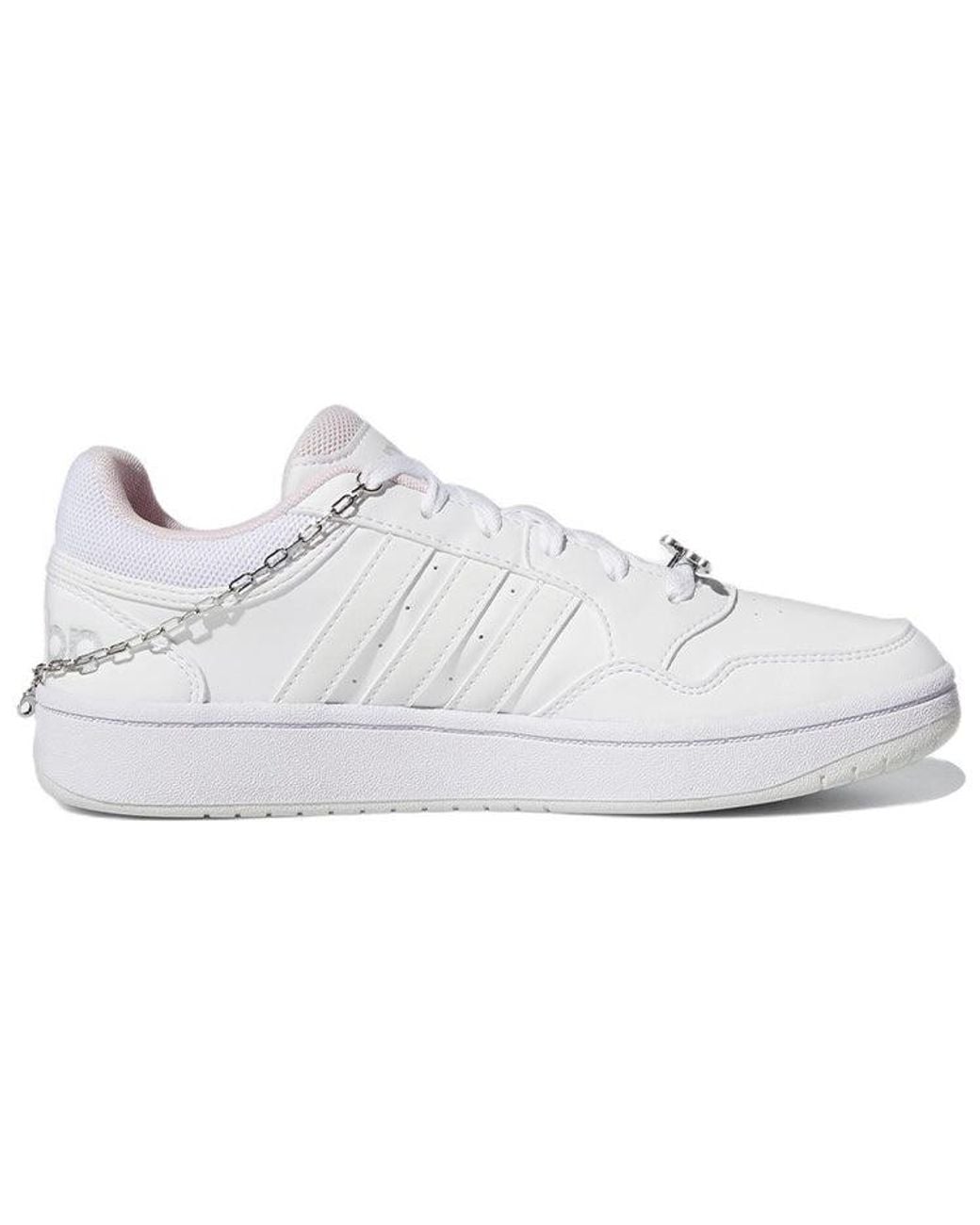 Adidas White (Wmns) Hoops 3.0 Shoes