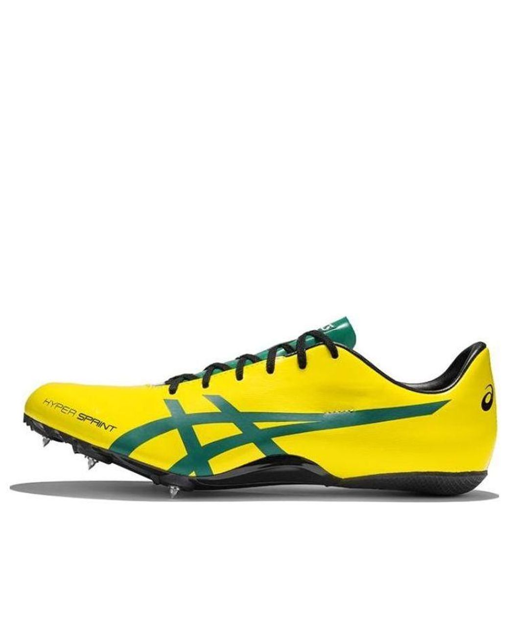 Asics Yellow Hyper Sprint 7 Running Shoes for men