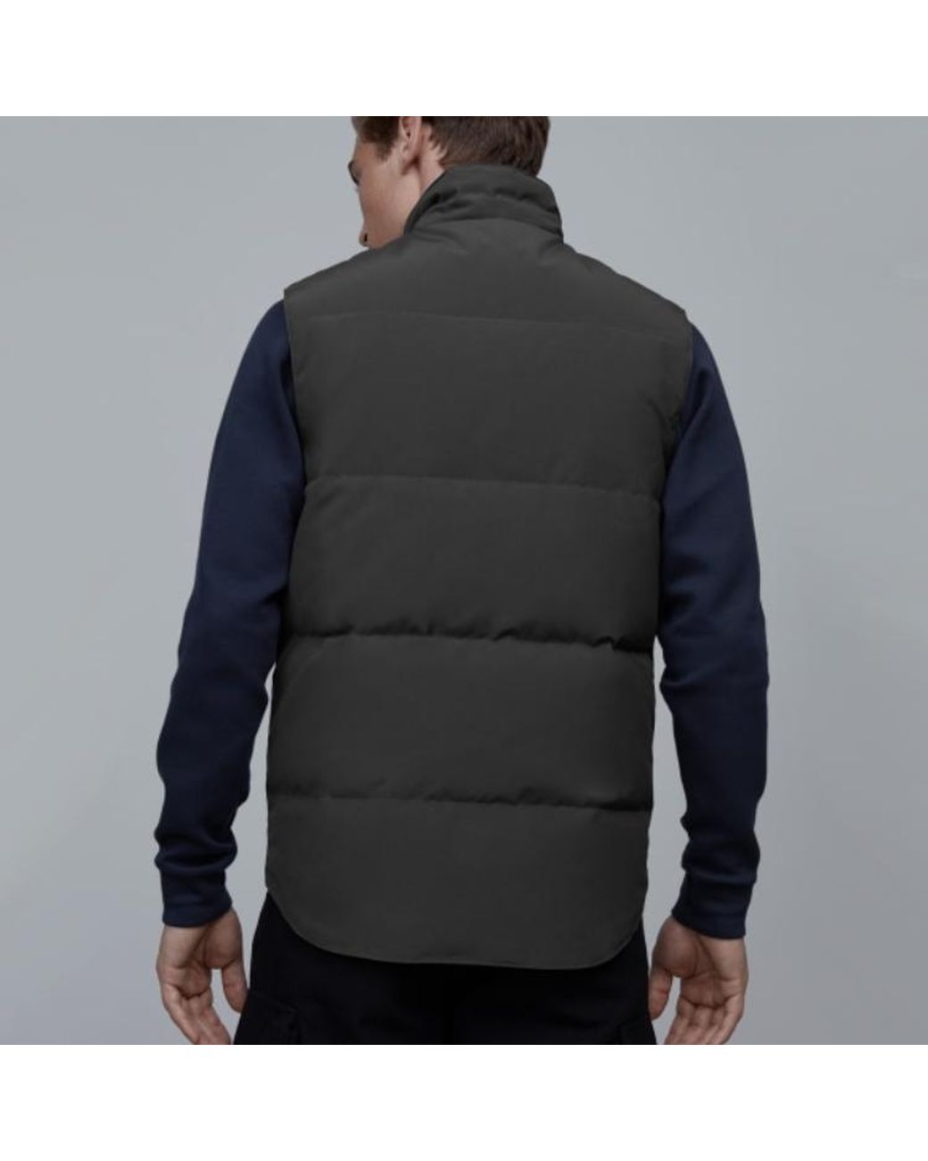Canada Goose Gray Garson Vest 'Graphite' for men