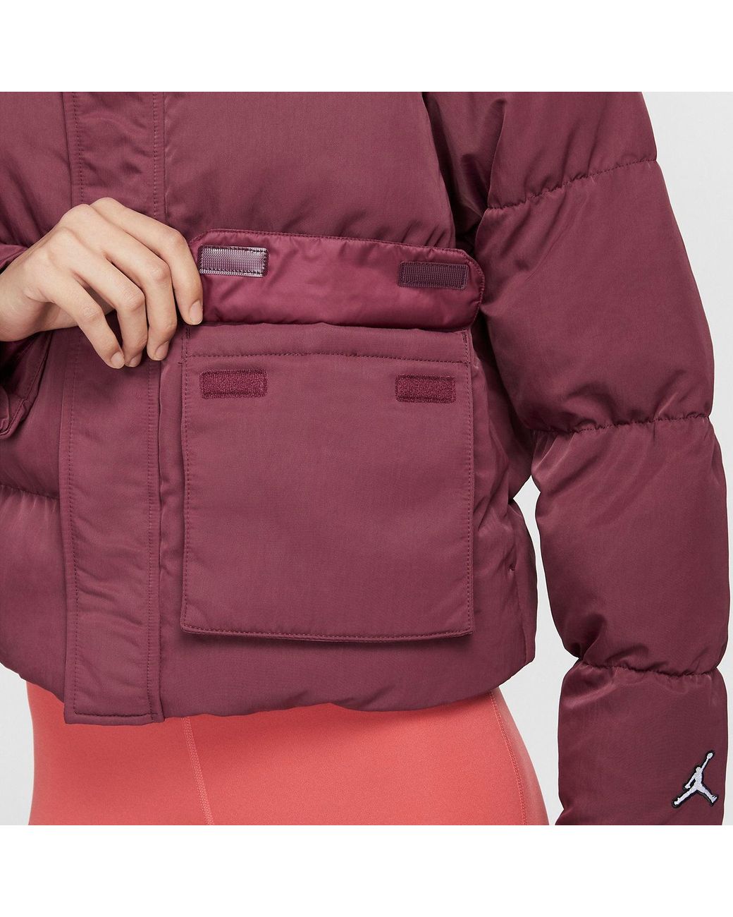 Nike Purple (Wmns) Windproof Warm Cotton Jacket