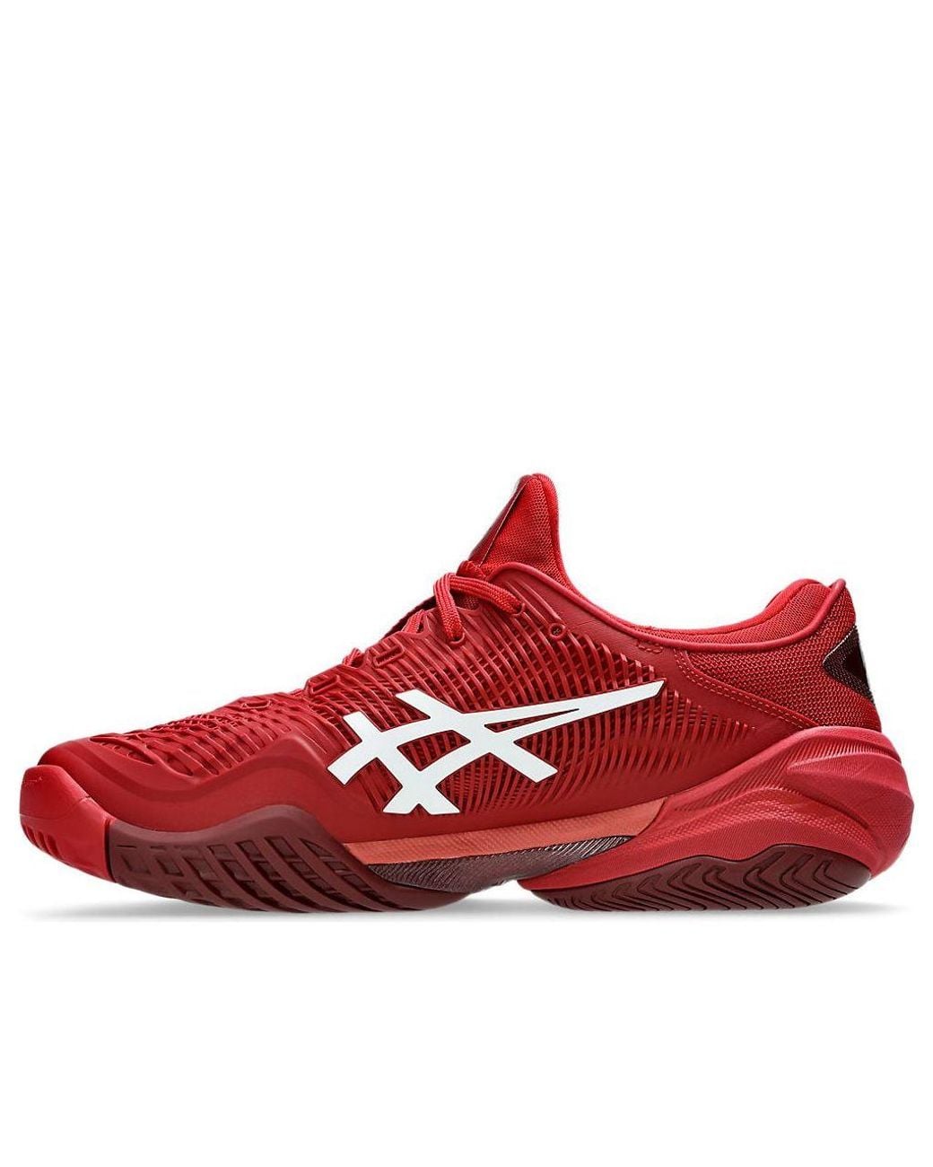 Asics Red Court Ff 3 Novak Clay for men