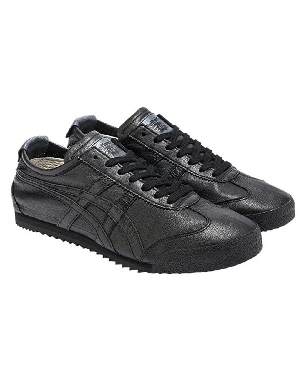 Onitsuka Tiger Black Mexico 66 'Triple' for men