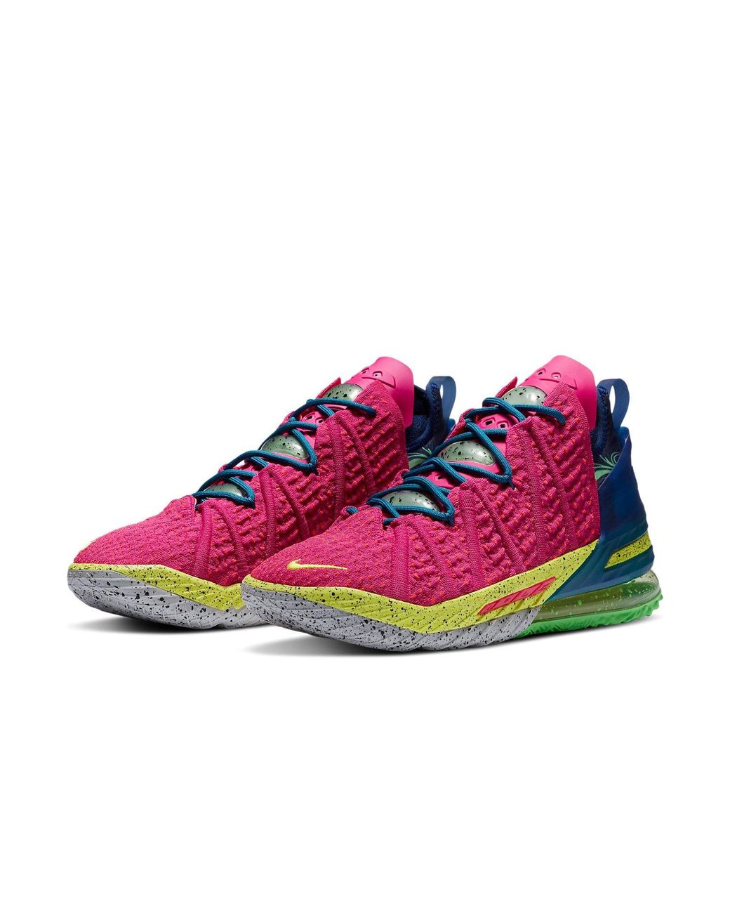 Nike Blue Lebron 18 'Los Angeles By Night' for men