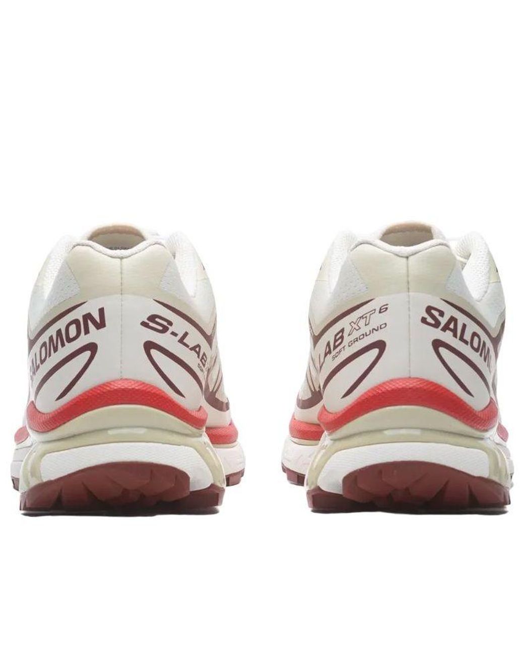 Salomon White Xt-6 'Vanilla Ice Fired Brick' for men