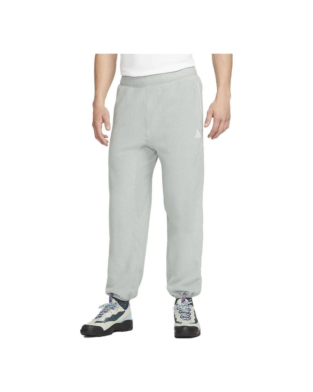 Nike Gray Acg Polartec "Wolf Tree" Pants 'Mica' for men