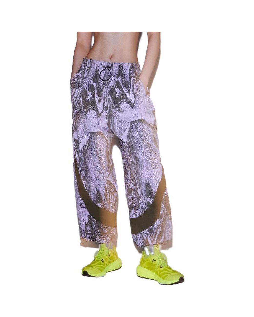 Adidas Brown (Wmns) By Stella Mccartney Truecasuals Woven Track Pants