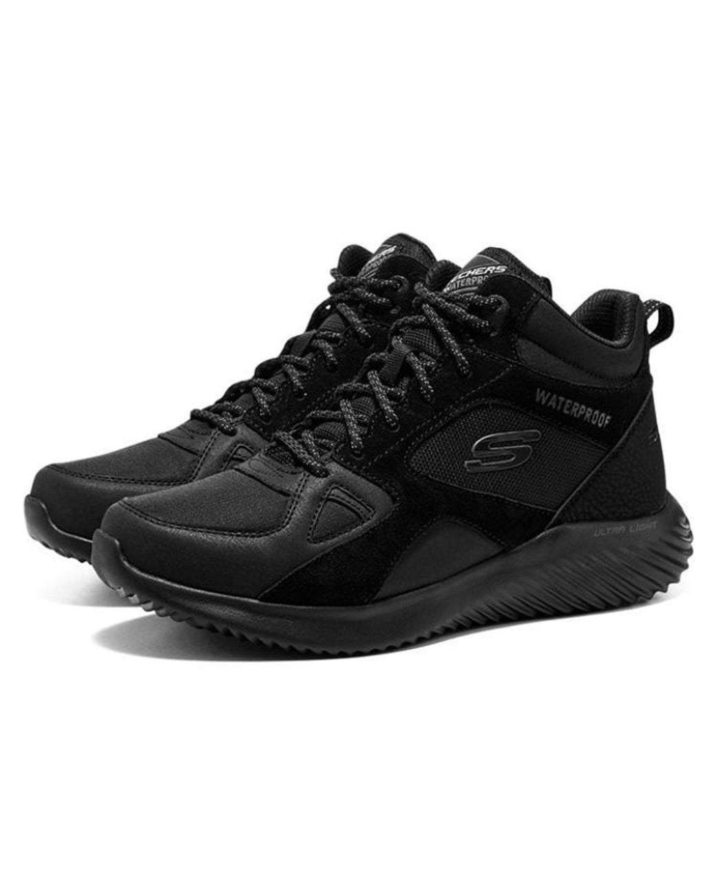 Skechers Black Bounder 'Blast Back for men