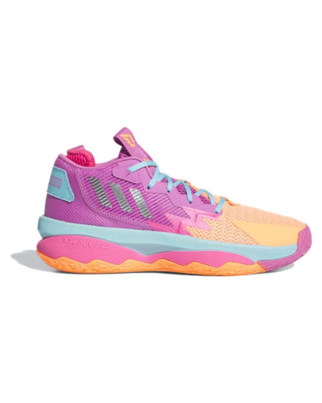 Adidas Purple Chelsea X Dame 8 'Point Gawd' for men
