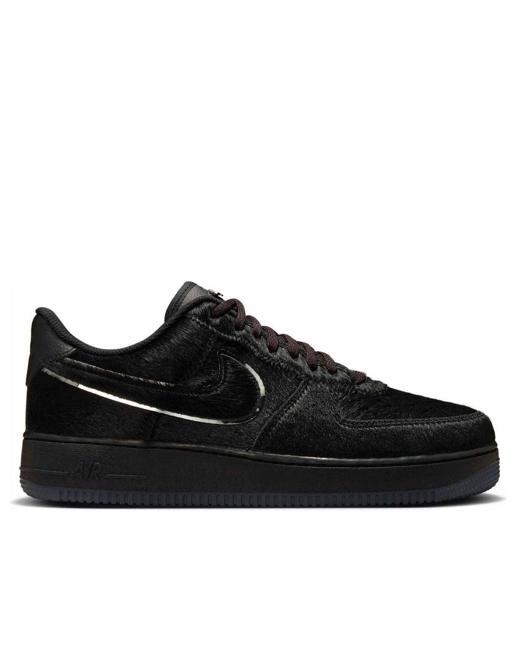 Nike Black Air Force 1 Low 'Virginia Union University Yardrunners Panthers' for men