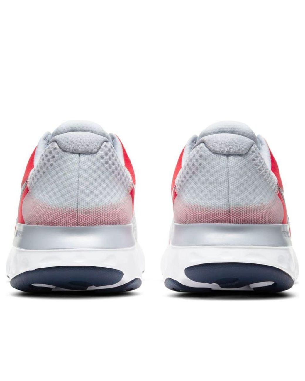 Nike Red Renew Run 2 'Pure Platinum Chile' for men