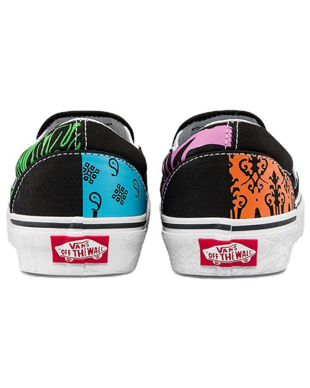 Vans Green Slip-On Classic X Crayola Multi' for men