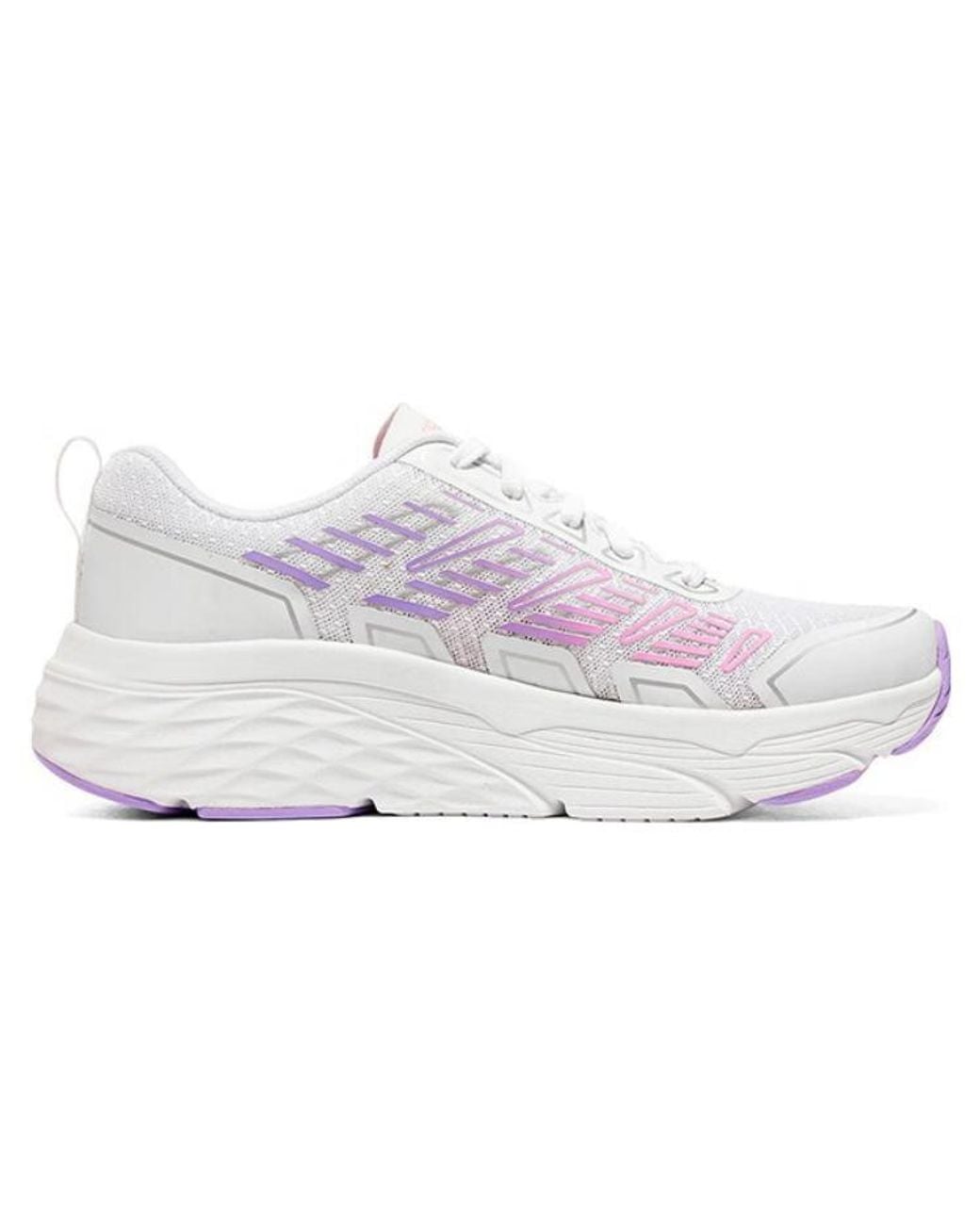Skechers White (Wmns) Max Cushioning Elite