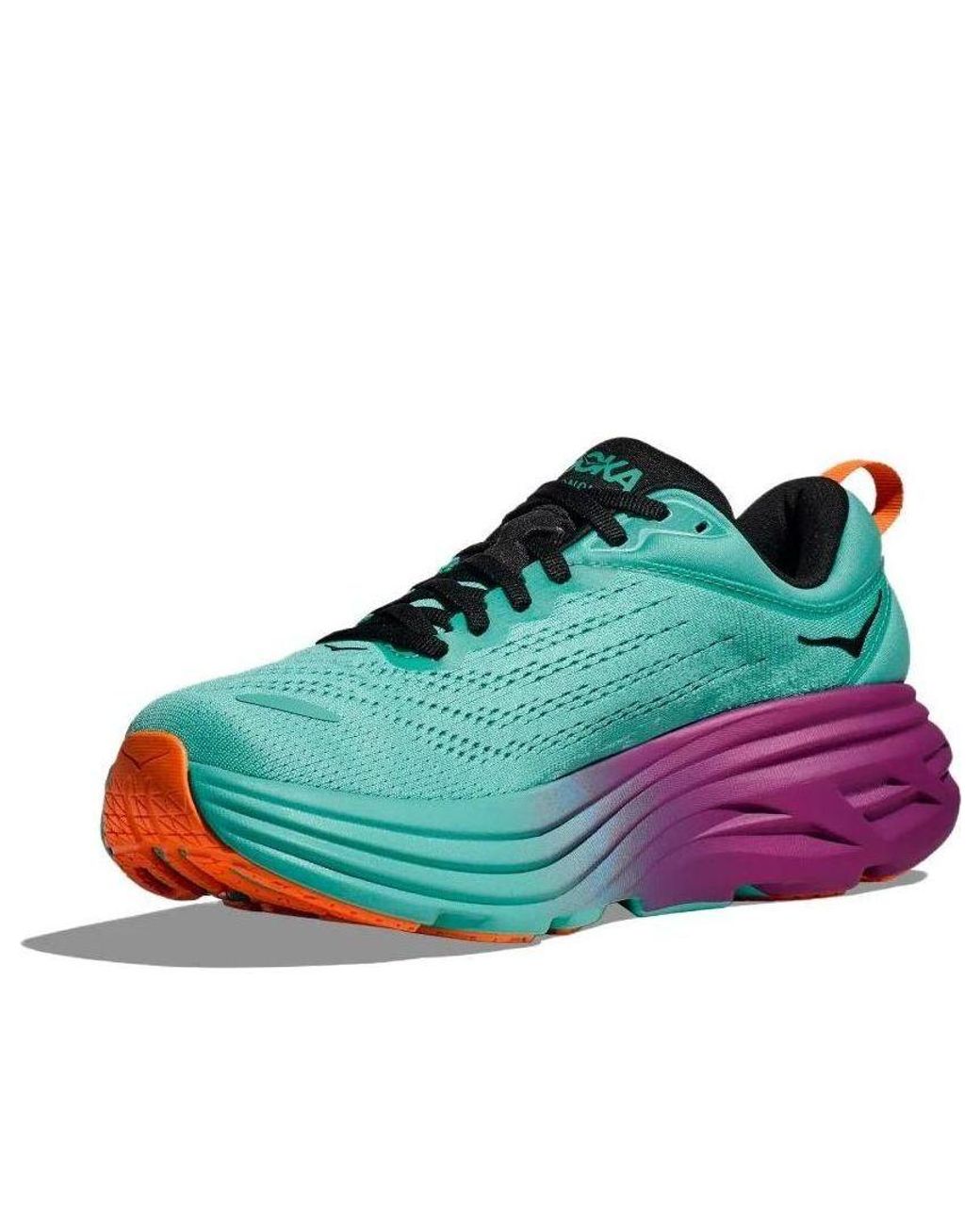 Hoka One One Green (Wmns) Bondi 8 'Electric Aqua'