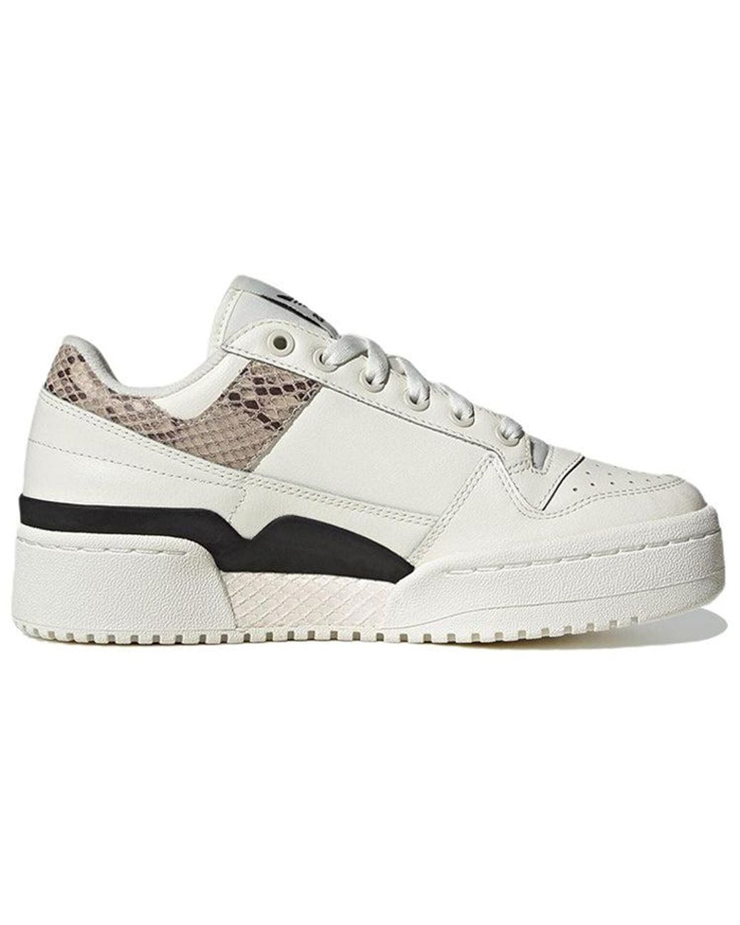 Adidas White (Wmns) Originals Forum Bold Shoes 'Python'