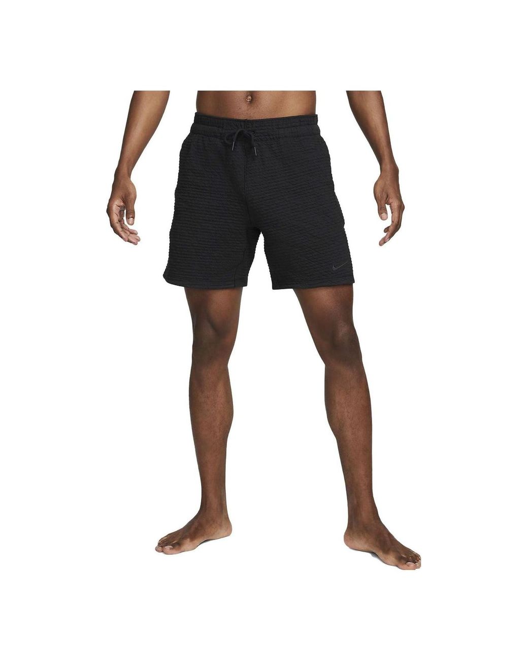 nike black yoga shorts